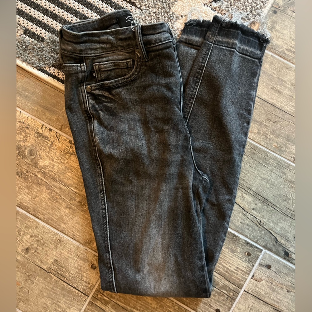 Judy Blue Dark Gray Skinny Jeans